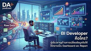 EP7: BI Developer คืออะไร คือใคร? “คนแปลงข้อมูลให้ผู้บริหารตัดสินใจได้ในทันที”