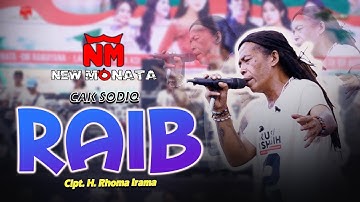 RAIB - CAK SODIQ - NEW MONATA LIVE POGAR BANGIL - RAMAYANA AUDIO