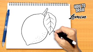 How to draw Lemon