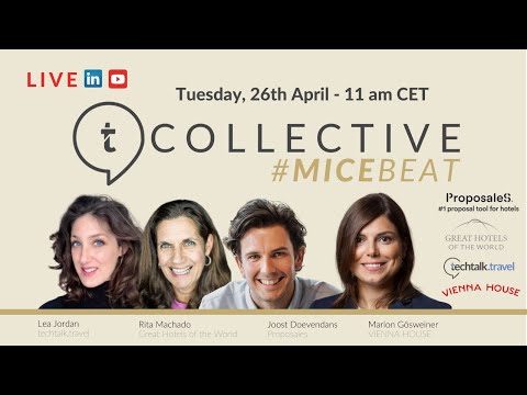 COLLECTIVE #MICEbeat with Marion Gösweiner & Joost Doevendans l Innovation in Group & MICE Sales