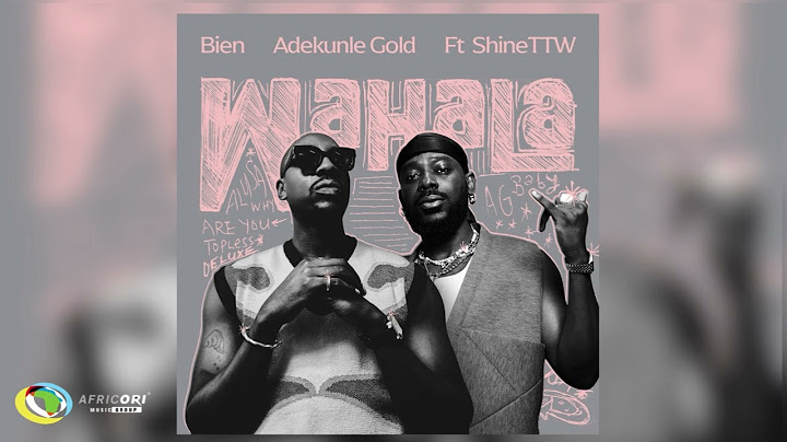 Bien, Adekunle Gold and ShineTTW - Wahala (Official Audio)