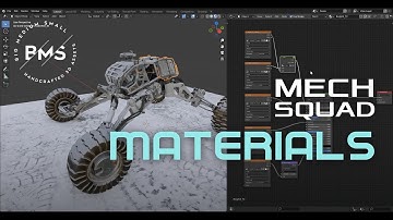Mech Squad | Materials Setup in Blender