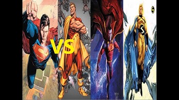 superman vs Hyperion sentry gladiator