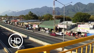 HD Caminando por Los Cavazos zona comercial en Santiago N.L. México