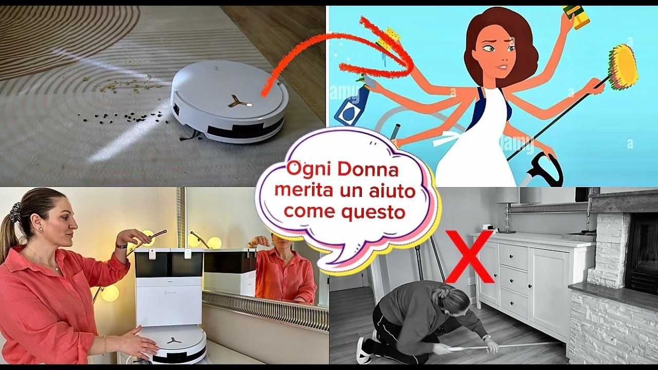 Contenitore Raccolta Polvere Per Aspirapolvere Ecovacs T50 Pro / Omni | Pezzo Di Ricambio Con Filtro Per Robot