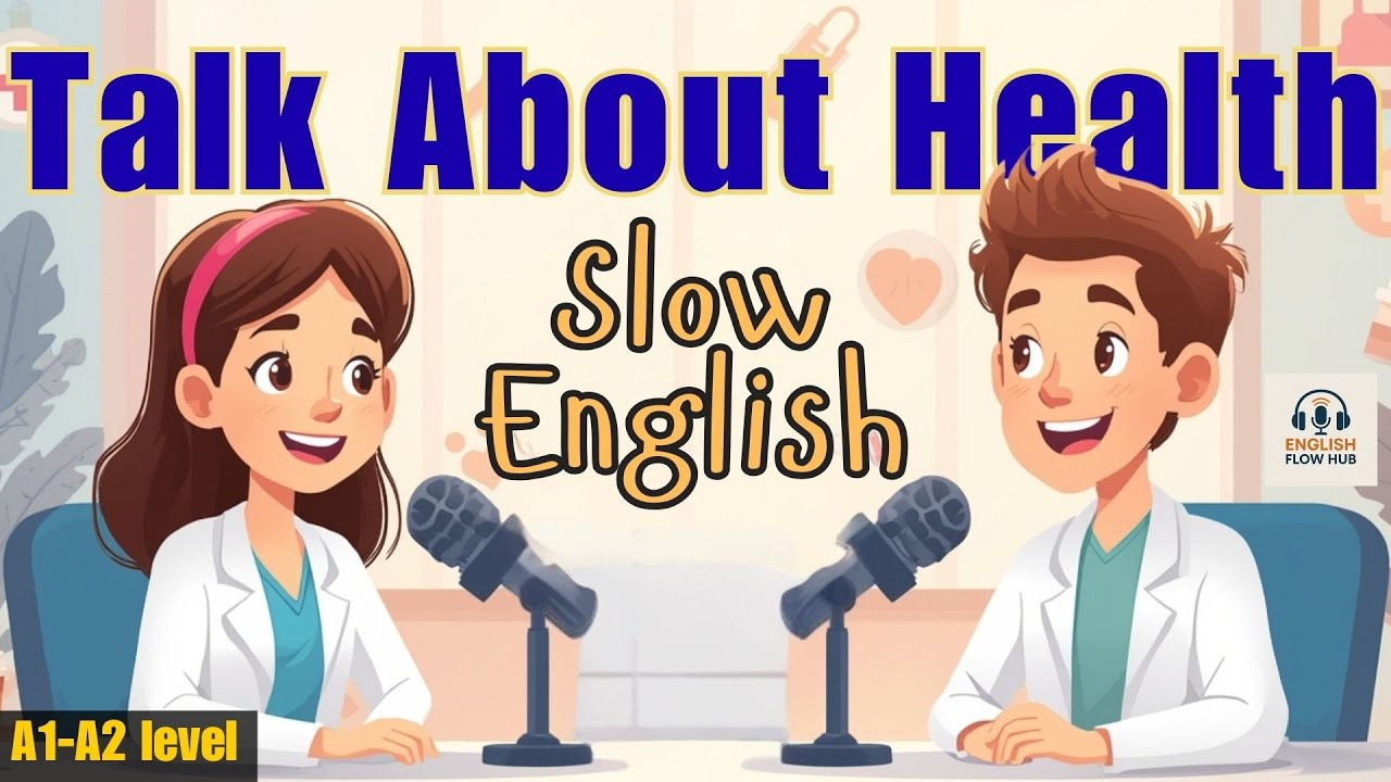 How to Talk About Health | Visit the Doctor in English | Easy Conversation Practice A1-A2