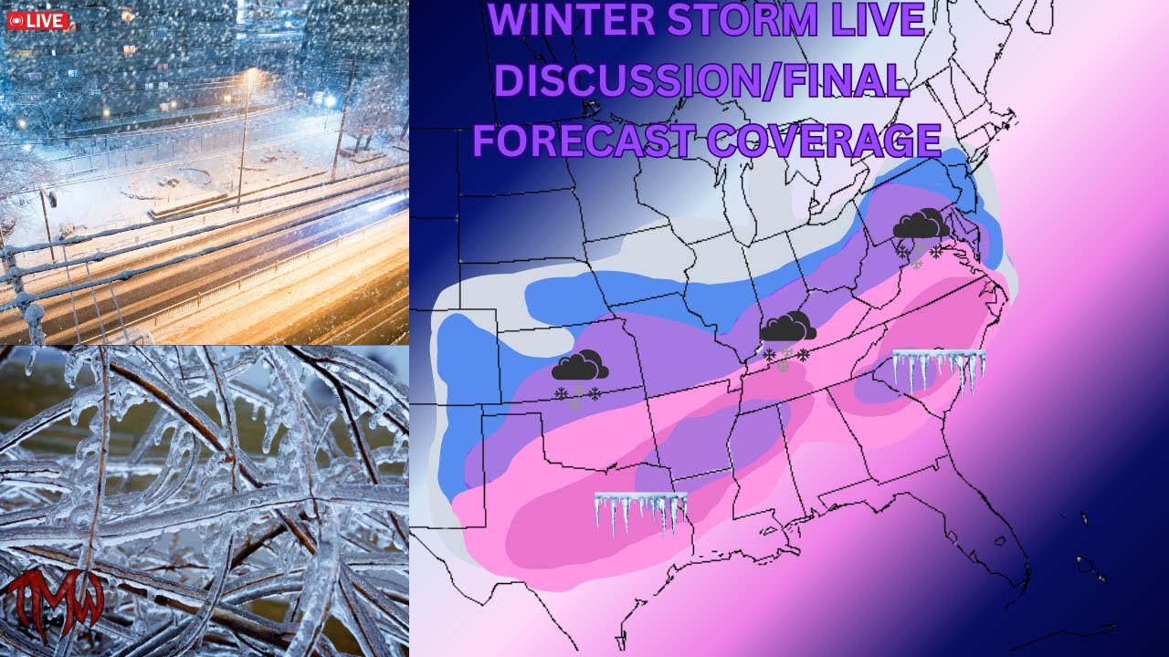 Final Discussion For Upcoming Widespread Winter Storm - YouTube