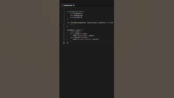Result enum  #swiftcode