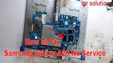 #samsung #Galaxy A20 No Network, No Service Fix/emergency problem nfix