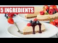 5 INGREDIENT VEGAN CHEESE CAKE