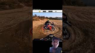 OFFROAD ON KTM RC 390 | Stunts Gone Crazy ‎⁨@aalyanvlogs1299⁩  #ktm​ #motovlog​ #shorts​ #bikeride​