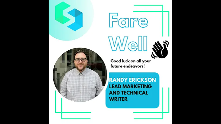 Farewellto Randy Erickson,StudyFi...  former Lead ...