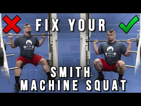 Video: Smith Machine Squat: Descrierea Tehnicii