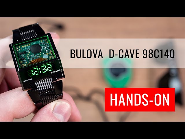 HANDS-ON: Bulova Computron D-CAVE Quartz 98C140 Special Edition