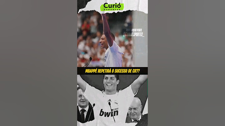 Mbappé IMITA Cristiano Ronaldo em sua APRESENTAÇÃO no Realmadrid! Repetirá a história? #halamadrid