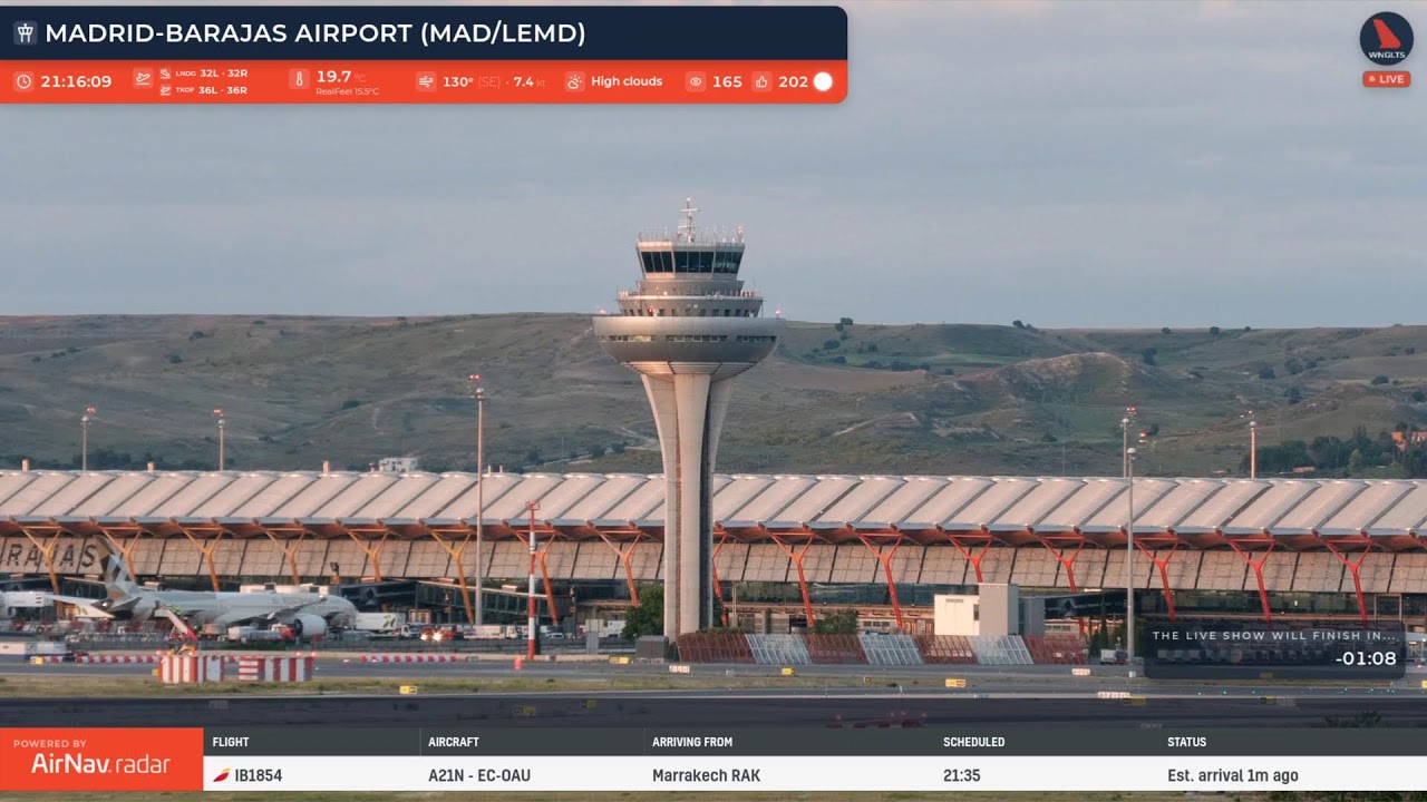 🔴 LIVE Plane Spotting Madrid-Barajas Airport ✈️ | 16/05/2026