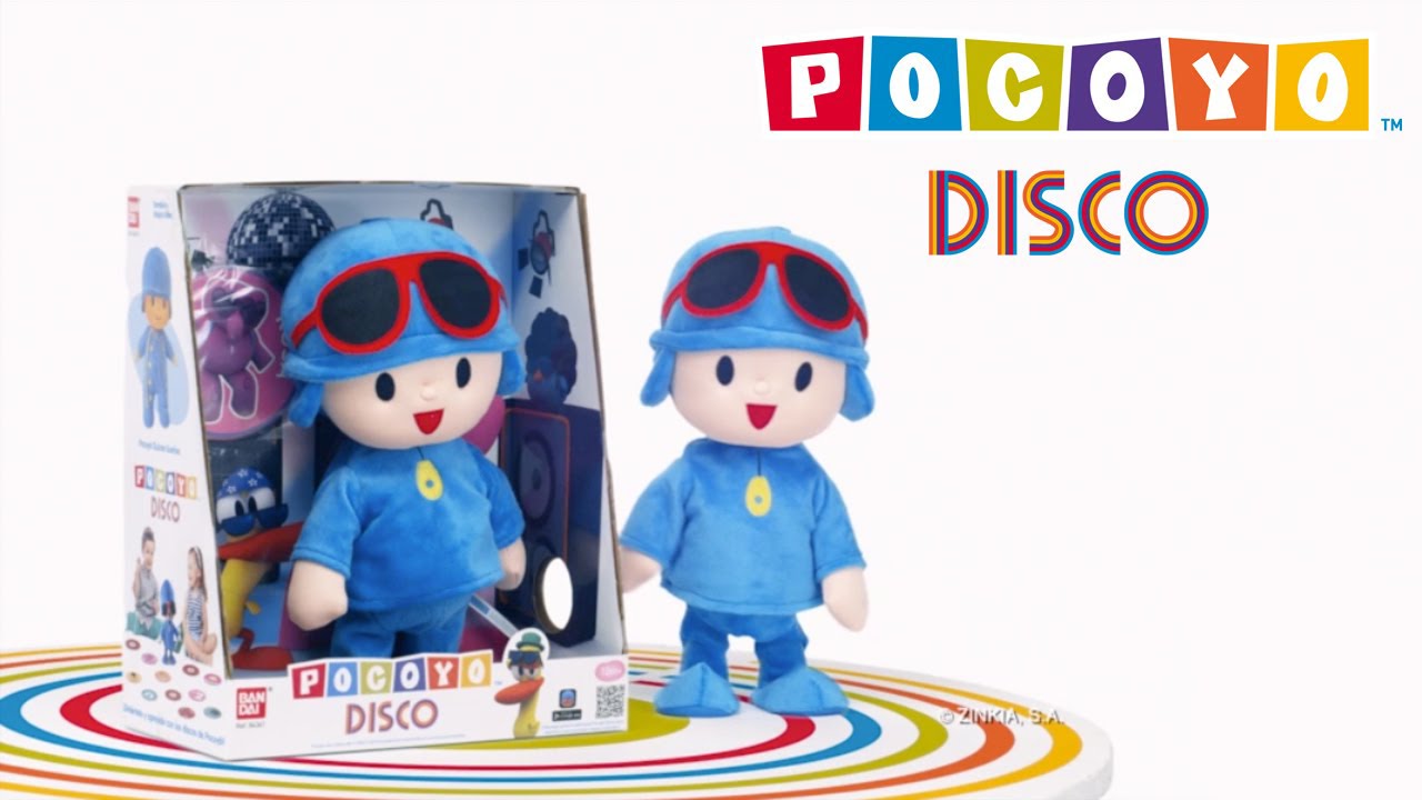 🎁 JUGUETES de POCOYÓ - ¡Unboxing Pocoyó Disco!  CARICATURAS y DIBUJOS  ANIMADOS para niños 