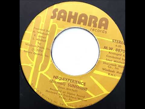 Neo-Experience 7インチレコード Paradise Neo Experience – Paradise (Where My Baby Lies) / (Eternal