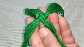 DIY Macrame tassel with Cotton Thread