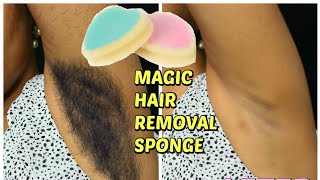MAGIC HAIR REMOVAL SPONGE | SuperPrincessjo