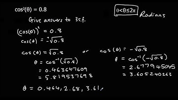 Solving Quadratic Trigonometric Equations