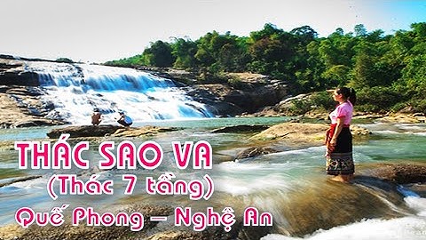 THÁC SAO VA (Thác 7 tầng) Quế Phong Nghệ An