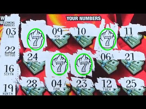 MASSIVE WIN! HUGE PROFIT! 777 Tickets Michigan Lottery