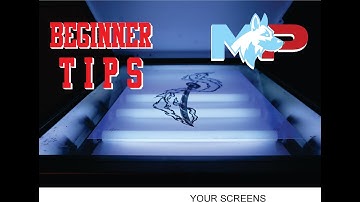 Beginner Tips to Burn & Expose your screens.