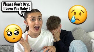Crying In My Girlfriends Arms... *CUTE REACTION*