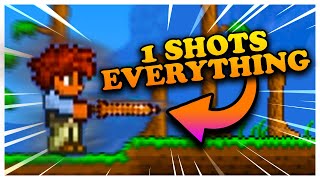 Terraria But The Copper Short Sword One Shots EVERYTHING