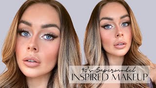 90&#39;S SUPERMODEL INSPIRED MAKEUP | Jessica Lily
