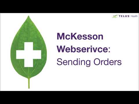 Kroll McKesson Webservice – Sending Orders