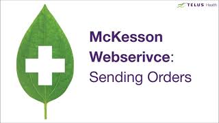 Kroll McKesson Webservice – Sending Orders