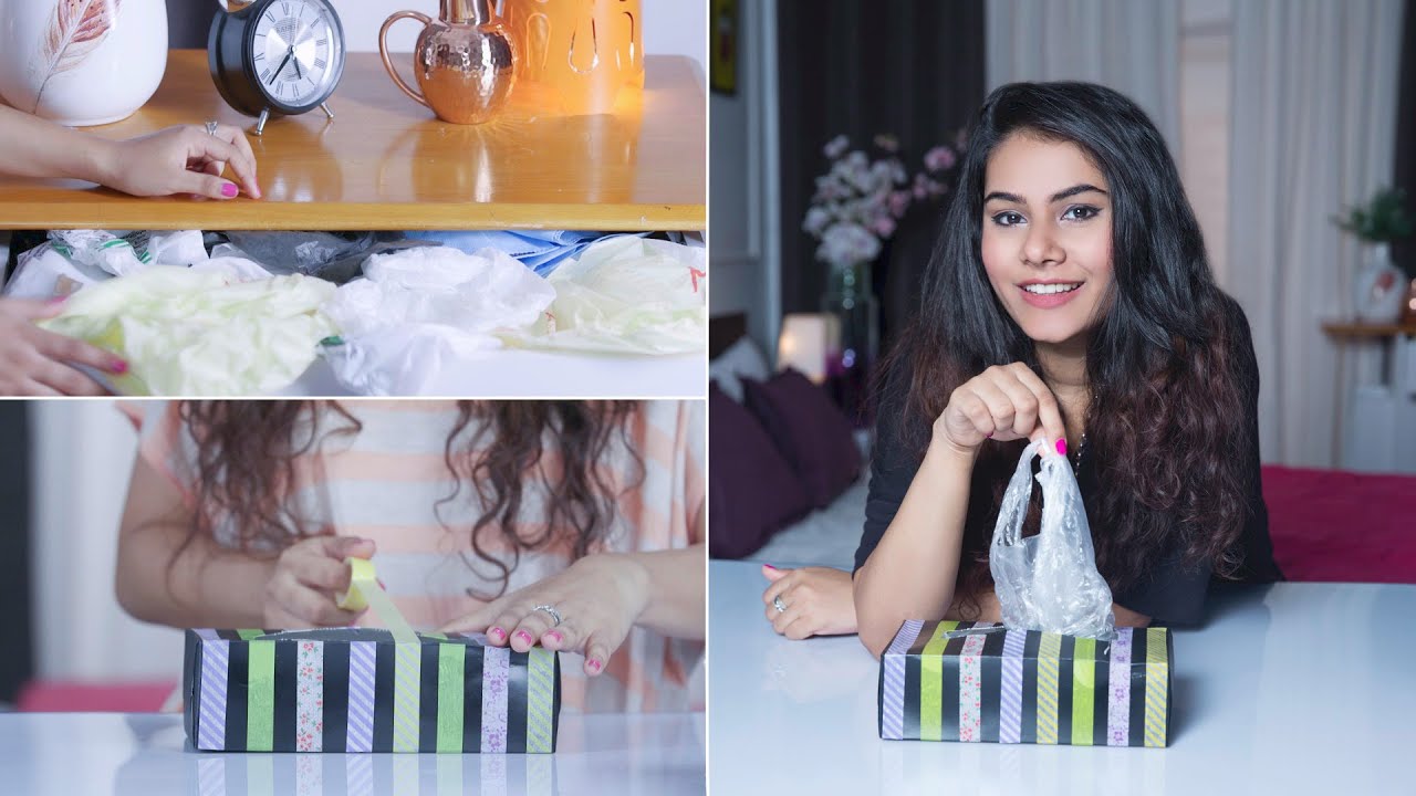 DIY Plastic Bag Dispenser - YouTube