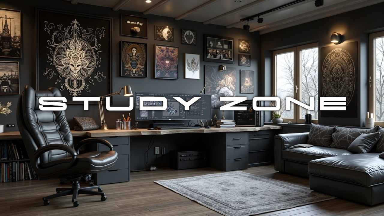 Зона глубокой фокусировки музыки - Повысьте продуктивность и концентрацию