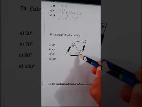 Ejercicio de ángulos