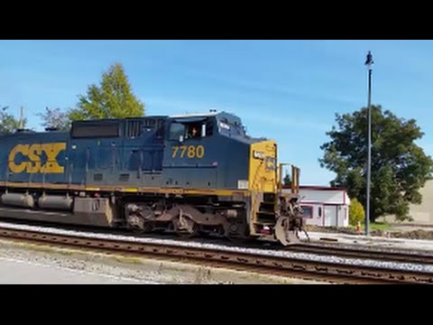 [CSX]7780 CW40-8 Leads F707-24 South With A Screaming K5LA Going To ...