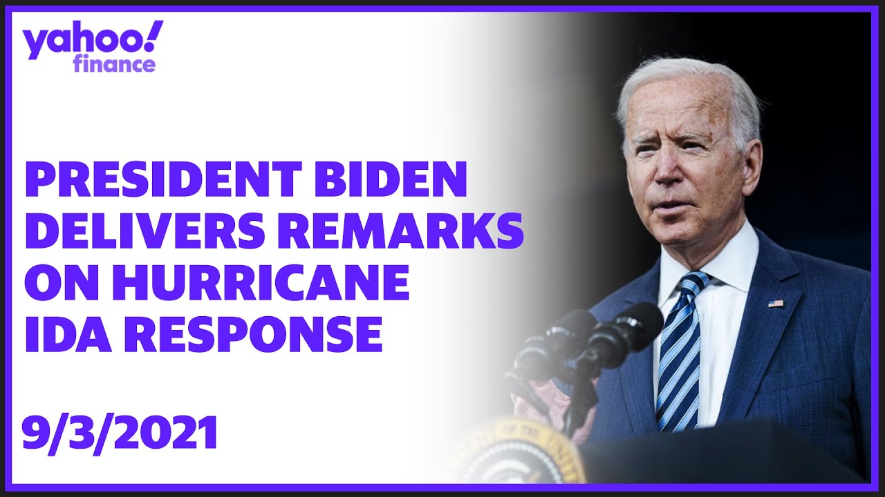 President Biden delivers remarks on Hurricane Ida response - YouTube