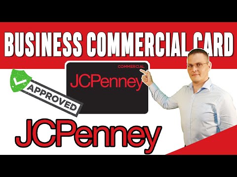 JCPenney Commercial Credit Card: Net 30 Vendor Business Credit  | New Business Approved