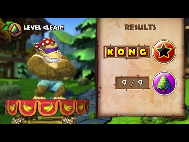 Donkey Kong Country Tropical Freeze: 2-1 Windmill Hills (Puzzle