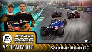 Last Lap Showdown! (f1 26 My Team Career Mode - Part 5 - Saudi Arabian Gp)