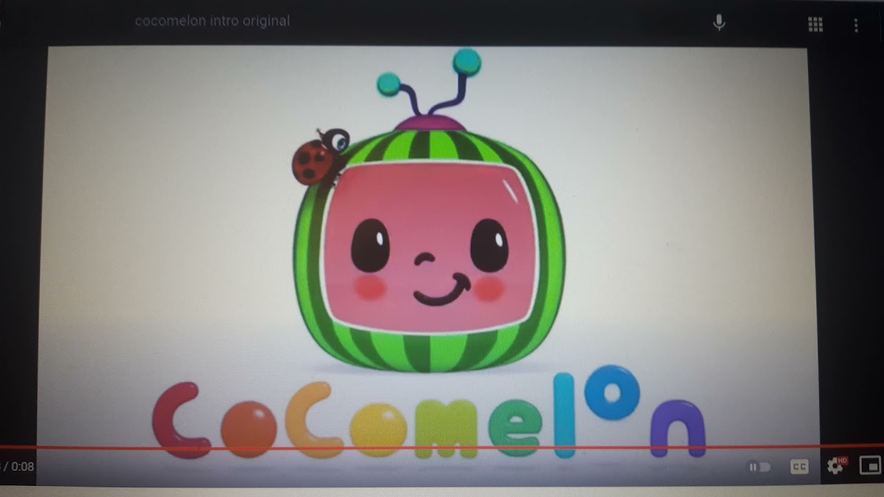 Ошибки в логотипе Cocomelon