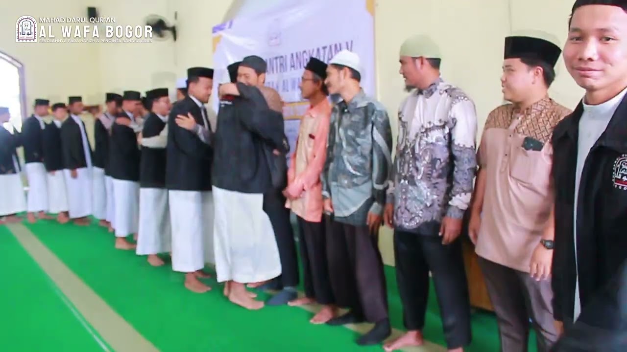 PELEPASAN SANTRI SMA DARUL QURAN AL WAFA BOGOR tahun 2025