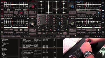 FutureDecks DJ pro - (AKAI LPD8) the smallest 4 decks MIDI controller