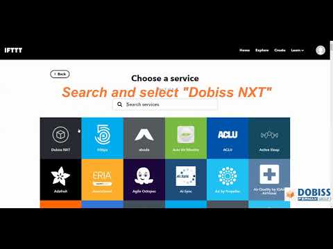 DOBISS NXT: Integration of a 