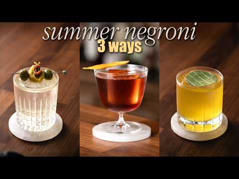 3 Insane Summer Negronis You’ve Never Tried (But Should)