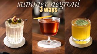 3 Insane Summer Negronis You’ve Never Tried (But Should)
