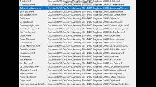 Samsung Ringtones Season 2 Episode 19 - Advancing Wave (2003-2006)