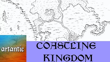 Coastline Kingdom: Fantasy map Time-lapse