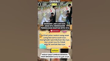 se orang laki laki dan anak nya menghadiri pernikahan mantan istri nya #shots #fypviralシ #beranda